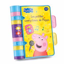 VTech Jouets Educatifs Licence PEPPA - LES PETITES COMPTINES, 0,5 anno/i, Batterie richieste, Mini Stilo AAA, Plastica, Multi ...