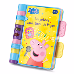 VTech Jouets Educatifs Licence PEPPA - LES PETITES COMPTINES