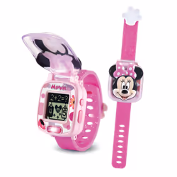 VTech Jouets Electroniques Educatifs LA MONTRE-JEU INTERACTIVE DE MINNIE, 3 anno/i, Batterie richieste, CR2450, Plastica, Ros ...