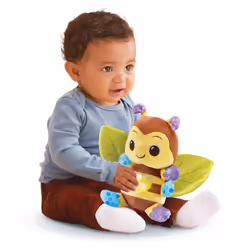 VTech Play Green MAËLLE, MON ABEILLE DES DÉCOUVERTES (BOUTEILLES PLASTIQUE RECYCLÉES)
