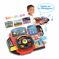 VTech Jouets Electroniques Educatifs SUPER CONSOLE TURBO PILOTE