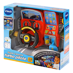 VTech Jouets Electroniques Educatifs SUPER CONSOLE TURBO PILOTE - Vista aggiuntiva 8