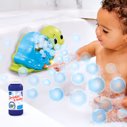 VTech Baby JUJU MA TORTUE MAGI BULLES, 1 anno/i, Stilo AA, Plastica, Verde