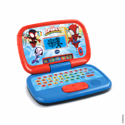 VTech Jouets Electroniques Educatifs SPIDEY - MON ORDI ÉDUCATIF, 3 anno/i, Batterie richieste, Stilo AA, Plastica, Marrone