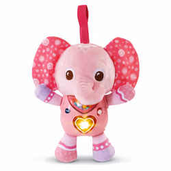 VTech Baby LUMI CHANT'ELEPHANTEAU, Batterie richieste, Rosa