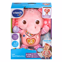 VTech Baby LUMI CHANT'ELEPHANTEAU sonaglio