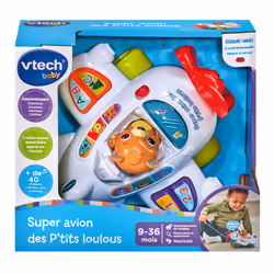 VTech Baby SUPER AVION DES P'TITS LOULOUS - Vista aggiuntiva 8
