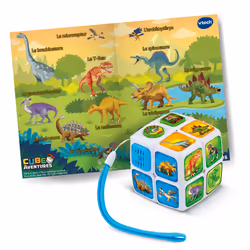 VTech Jouets Electroniques Educatifs CUBE AVENTURES - DINOS - Vista aggiuntiva 4