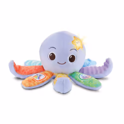 VTech Baby LILA, LUMI PIEUVRE MUSICALE, 0,25 anno/i, Batterie richieste, Mini Stilo AAA, Tessuto, Viola
