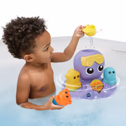 VTech Baby MA PIEUVRE TOUPIE DE BAIN Multicolore - Vista aggiuntiva 4
