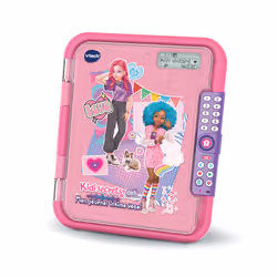 VTech KIDIDREAMS KIDISECRETS JOURNAL VOCAL, 5 anno/i, Batterie richieste, Stilo AA, Plastica, Rosa