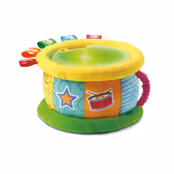 VTech Tambour Lumi Magique, 0,5 anno/i, Tessuto, Multicolore