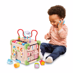 VTech Play Green CUBE NATURE INTERACTIF