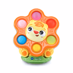 VTech Baby P'TIT LION TOURNI POP, 0,5 anno/i, Plastica, Multicolore