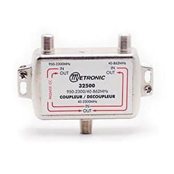 Metronic 432500 cavo splitter o combinatori Splitter per cavo Cromo