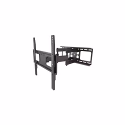 Supporto a parete pieghevole fino a 46 cm., 2 bracci regolabile alla rotazione di 100°e all'inclinazione verticale di 20°comp ...