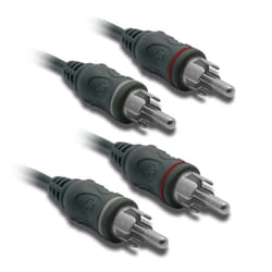 Metronic 470066 cavo audio 4 m 2 x RCA Nero