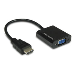 Metronic - Convertitore hdmi/vga - jack 3,5 mm 0,15 m