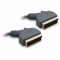 Metronic 475044, 1,5 m, SCART (21-pin), SCART (21-pin), Maschio/Maschio