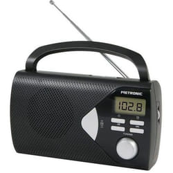 Metronic 477205 radio Portatile Digitale Nero