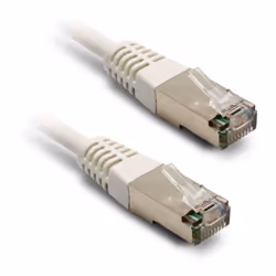 Metronic 10m Cat.5 FTP, 10 m, Cat5, F/UTP (FTP), RJ-45, RJ-45, Bianco