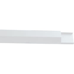 Canalina copricavo in pvc 0,5 m - bianca
