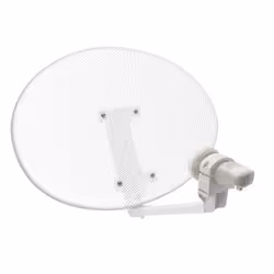 Metronic 498155, 0,7 - 12,75 GHz, 9.75 - 10.6 GHz, 34 dBi, Bianco, 520 mm, 400 mm