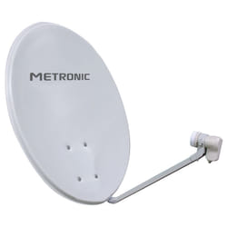 Metronic 498250 antenna per satellite 10,7 - 12,75 GHz Bianco