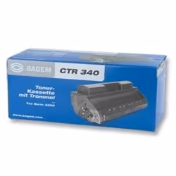 Sagem Laser Fax Toner Cartridge Black, 5000 pagine, Nero
