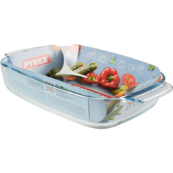 Pyrex - tegame rettangolare 34 x 22 cm