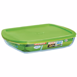 Descrizione Pyrex Cook & Store è una gamma versatile e multifunzionale, di vetro borosilicato di prodotti con coperchi di pla ...