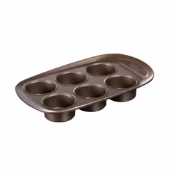 Pyrex Asimetria, Pirofila a forma di pirottino, Ovale, Metallo, Marrone, 0 - 230 °C, 1 pz