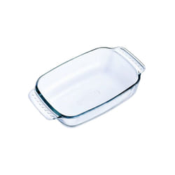piatto rettangolare in vetro 41x27cm - 240b000/6146 - pyrex