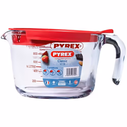 Descrizione Pirex Misura graduato Pirex lt1 con coperchio. Contenuto della confezione 1 Misura Graduata