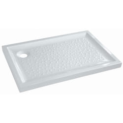 Vassoio in ceramica Geberit Bastia - 90 x 70 extrapiatto da appoggio/incasso - 00725200000001