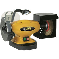 Fartools - 110255 - Mola da banco, 450 w, diametro 1 150 mm, diametro 2 150 mm