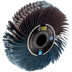 Fartools - Spazzola di precisione con cinghie abrasive Ø120 mm/L20 mm