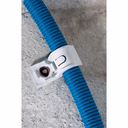 Dettagli : Base in plastica per il fissaggio di tubi flessibili per acqua/elettricitàLa soluzione più economica per fissare i ...