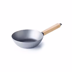 BEKA 13970204, Rotondo, Wok/padella per cottura al salto, Grigio, Legno, Acciaio al carbonio, Ceramica, Gas, Alogena, Induzio ...