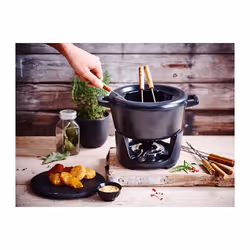 BEKA 15140024 Set per fonduta 2 L Nero 8 persona(e) - Vista aggiuntiva 4