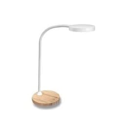CEP Cled-0290 SILVA lampada da tavolo Lampadina/e non sostituibile/i 5,46 W LED Quercia, Bianco