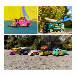 Majorette VW The Originals Set di modelli di auto Preassemblato 1:64 - Vista aggiuntiva 4