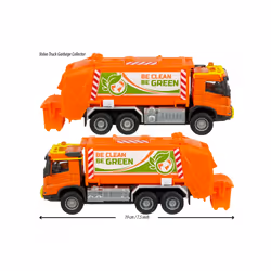 Majorette Volvo Truck Garbge Collector