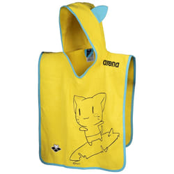 Arena Kids Friends Poncho 530 x 470 cm Cotone Giallo 1 pz