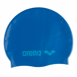 Arena Classic Silicone Cap, Blu, Berretto, Unisex, Adulto, Allenamento cross-training, Nuoto, Silicone