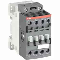 AF09-30-01-12 CONT 3P 9A 48-130V AC Contattore tripolare con bobina elettronica per comando in AC/DC con morsetti a vite. I c ...