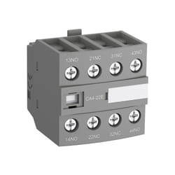 ABB - Blocco contatti ausiliari 2NA+2NC frontale CA422E