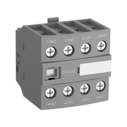 ABB - Blocco contatti ausiliari frontale ca4-22m 2na+2nc ca422m