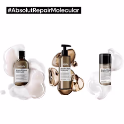 Absolut Repair Molecular shampoo professionale senza solfati per capelli danneggiati 300 ml