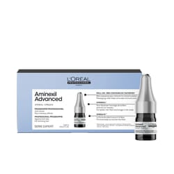 Fiale Aminexil Advanced arricchite con principi attivi dermatologici per capelli 10 x 6 ml